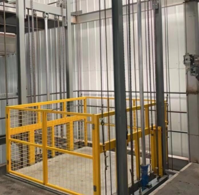 平昌导轨式升降机一般加工周期