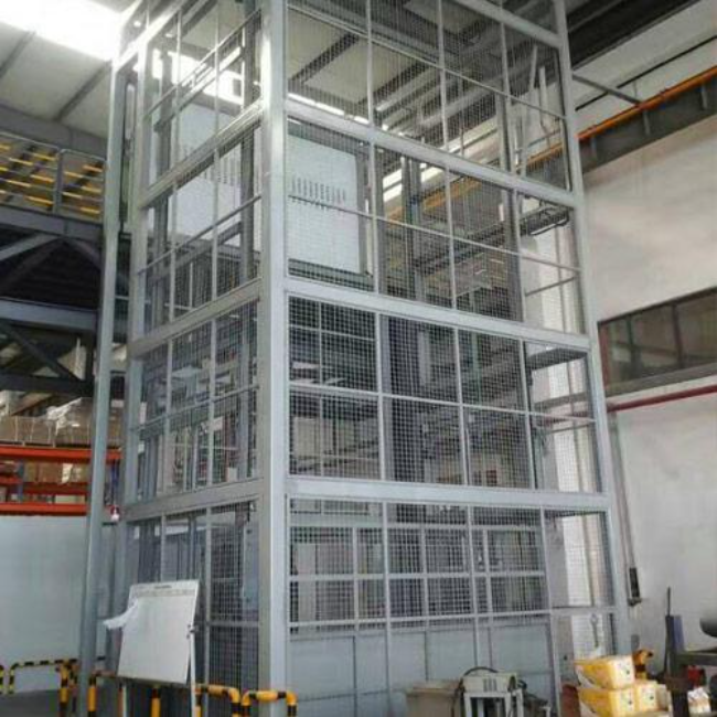 平昌导轨式升降平台货梯